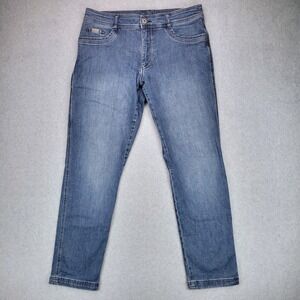 Kühl Klassik Jeans Mens 36x32 Blue Indigo Tapered Stretch Performance Denim 5201